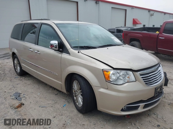 2016 Chrysler Town & Country Touring-L with VIN 2C4RC1CG1GR174351, listed as a IAAI auction lot 40789150 with 85,260 mi miles. Bid and sale history available at carsss.com. Image 1.