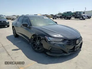 2024 Acura TLX Technology with VIN 19UUB5F43RA000103, listed as a Copart auction lot 61647254 with 8,929 mi miles and Salvage Title. Bid and sale history available at DreamBid. Image 10.