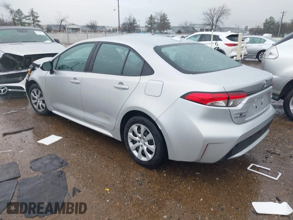 2021 Toyota Corolla LE with VIN 5YFEPMAE3MP251903, listed as a IAAI auction lot 41568664 with 96,711 mi miles and . Bid and sale history available at DreamBid. Image 3.