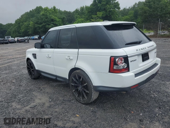 2013 Land Rover Range Rover Sport HSE Lux with VIN SALSK2D41DA765612, listed as a Copart auction lot 64596255 with 67,811 mi miles and Clean title. Bid and sale history available at DreamBid. Image 2.