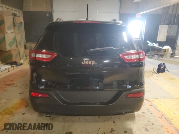 2016 Jeep Cherokee 75th Anniversary with VIN 1C4PJLCB3GW281101, listed as a Copart auction lot 87051674 with Not Provided miles and Salvage Title. Bid and sale history available at carsss.com. Image 6.