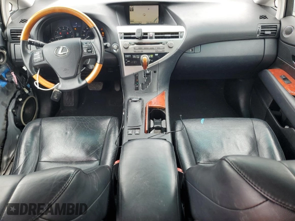 2010 Lexus RX 350 with VIN 2T2BK1BA9AC079265, listed as a Copart auction lot 62896445 with 126,090 mi miles and Salvage title. Bid and sale history available at DreamBid. Image 8.