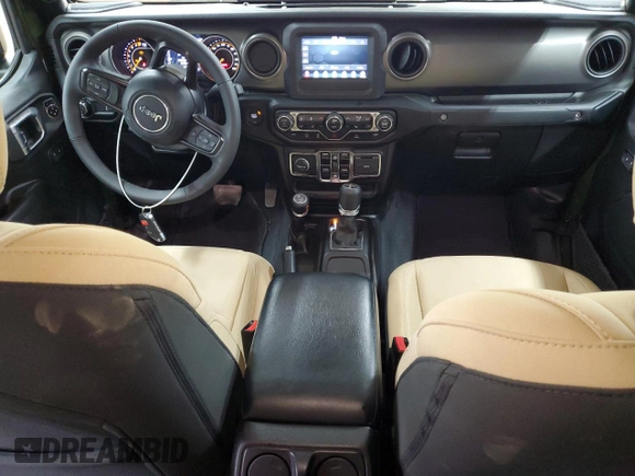 2023 Jeep Gladiator Sport S z VIN 1C6HJTAG0PL582503, wystawiony jako Copart lot #54416385 z przebiegiem 36 667 mil mil oraz Szkoda całkowita • Salvage title. Historia ofert i sprzedaży dostępna na DreamBid. Obrazek 8.