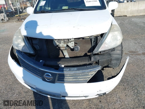 2009 Nissan Versa 1.8 SL with VIN 3N1BC13E99L476571, listed as a IAAI auction lot 41863208 with 1 mi miles. Bid and sale history available at carsss.com. Image 10.