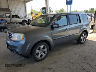2012 Honda Pilot EX-L with VIN 5FNYF4H5XCB006743, listed as a Copart auction lot 61589555 with 152,814 mi miles and Salvage title. Bid and sale history available at DreamBid. Image 1.