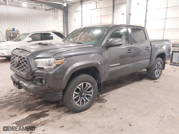 2020 Toyota Tacoma 4WD SR5 with VIN 3TMCZ5AN9LM355230, listed as a IAAI auction lot 41240351 with 122,164 mi miles. Bid and sale history available at carsss.com. Image 21.