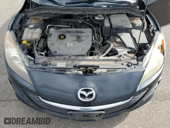 2010 Mazda 3 i Sport with VIN JM1BL1SF9A1166052, listed as a Copart auction lot 49601155 with 270,347 mi miles and Salvage Title. Bid and sale history available at carsss.com. Image 11.