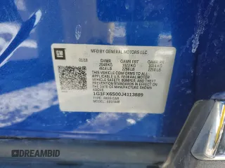 2018 Chevrolet Bolt EV Premier with VIN 1G1FX6S00J4113889, listed as a Copart auction lot 45985225 with 49,015 mi miles and Salvage Title. Bid and sale history available at carsss.com. Image 15.