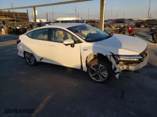 2018 Honda Clarity Plug-In Hybrid Touring with VIN JHMZC5F32JC002893, listed as a Copart auction lot 75500093 with 66,961 mi miles. Bid and sale history available at carsss.com. Image 4.