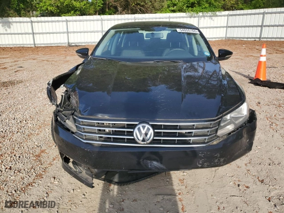 2017 Volkswagen Passat 1.8T S with VIN 1VWAT7A31HC007771, listed as a Copart auction lot 54055165 with 167,386 mi miles and Clean Title. Bid and sale history available at carsss.com. Image 5.
