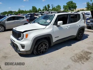 2020 Jeep Renegade Latitude with VIN ZACNJABB5LPL20384, listed as a Copart auction lot 57878445 with 50,307 mi miles and Salvage title. Bid and sale history available at DreamBid. Image 1.