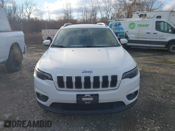 2019 Jeep Cherokee Altitude with VIN 1C4PJLLX0KD383858, listed as a IAAI auction lot 41414144 with 78,013 mi miles. Bid and sale history available at carsss.com. Image 12.