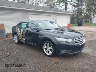 2013 Ford Taurus SEL with VIN 1FAHP2E83DG107913, listed as a IAAI auction lot 42007575 with 147,240 mi miles. Bid and sale history available at carsss.com. Image 1.