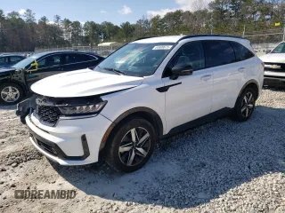 2021 Kia Sorento EX z VIN 5XYRH4LF3MG013901, wystawiony jako Copart lot #44689675 z przebiegiem 81 343 mil mil oraz Szkoda całkowita • Salvage title. Historia ofert i sprzedaży dostępna na DreamBid. Obrazek 1.