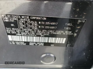 2018 Toyota RAV4 LE with VIN JTMBFREV0JJ235414, listed as a Copart auction lot 49786995 with 70,153 mi miles and Salvage Title. Bid and sale history available at DreamBid. Image 14.