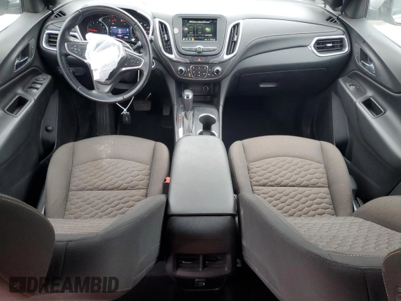 2019 Chevrolet Equinox LT with VIN 2GNAXTEVXK6189537, listed as a Copart auction lot 52856825 with 112,101 mi miles and Salvage title. Bid and sale history available at DreamBid. Image 8.