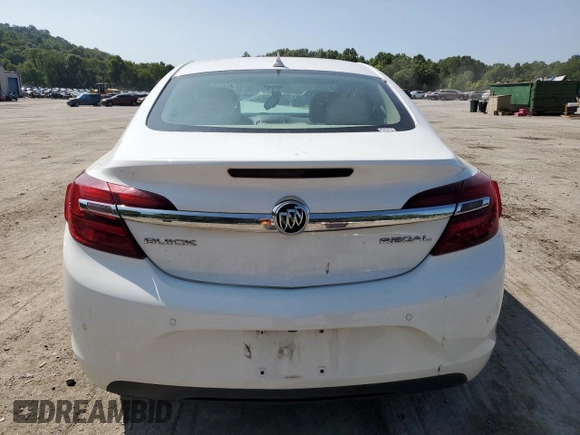 2014 Buick Regal Premium I with VIN 2G4GM5ER9E9243354, listed as a Copart auction lot 68691824 with Not provided miles and Salvage title. Bid and sale history available at DreamBid. Image 6.