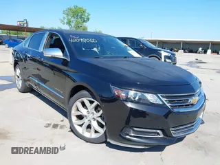 2017 Chevrolet Impala Premier with VIN 1G1145S35HU204920, listed as a IAAI auction lot 42092060 with 25,956 mi miles and . Bid and sale history available at DreamBid. Image 1.