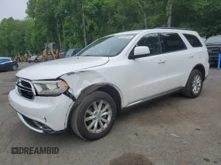 2014 Dodge Durango SXT z VIN 1C4RDJAG4EC323423, wystawiony jako Copart lot #60159145 z przebiegiem 160 022 mil mil oraz Szkoda całkowita • Salvage title. Historia ofert i sprzedaży dostępna na DreamBid. Obrazek 1.
