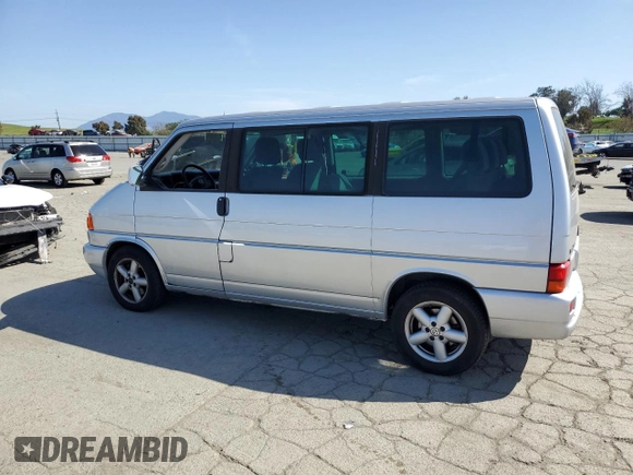 2002 Volkswagen EuroVan MV with VIN WV2MB470X2H068241, listed as a Copart auction lot 51183275 with 194,130 mi miles and Salvage Title. Bid and sale history available at DreamBid. Image 2.