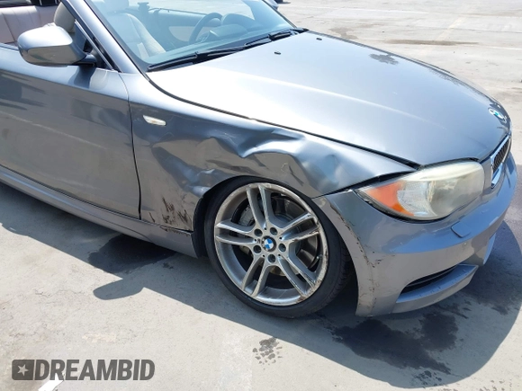 2012 BMW 1 Series 135i with VIN WBAUN7C58CVM26705, listed as a IAAI auction lot 42505448 with 72,336 mi miles and . Bid and sale history available at DreamBid. Image 6.