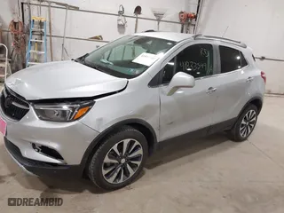 2021 Buick Encore Preferred with VIN KL4CJESB6MB346144, listed as a IAAI auction lot 41833549 with 34,801 mi miles. Bid and sale history available at carsss.com. Image 17.