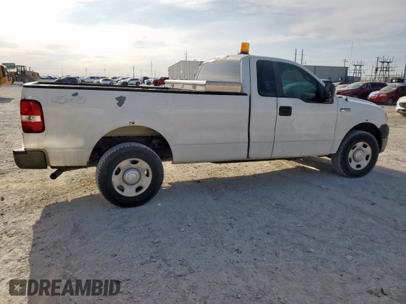 2008 Ford F-150 XL with VIN 1FTRF14W58KE32917, listed as a Copart auction lot 50548765 with 227,525 mi miles and Clean title. Bid and sale history available at DreamBid. Image 3.
