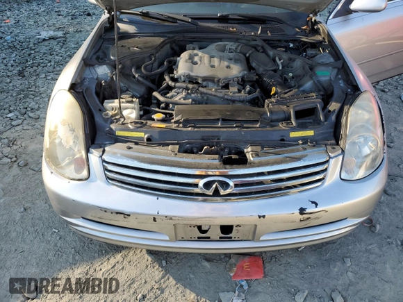 2003 Infiniti G35 w/Leather with VIN JNKCV51EX3M318774, listed as a Copart auction lot 76912684 with 173,249 mi miles and Salvage Title. Bid and sale history available at DreamBid. Image 13.
