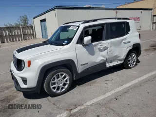 2020 Jeep Renegade Latitude with VIN ZACNJABB8LPL51905, listed as a Copart auction lot 54602905 with 50,392 mi miles and Salvage title. Bid and sale history available at DreamBid. Image 1.