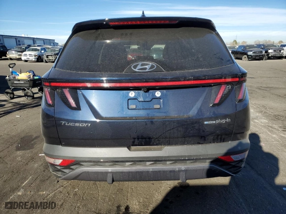 2024 Hyundai Tucson Plug-In Hybrid Limited with VIN KM8JFDD25RU250180, listed as a Copart auction lot 86167344 with NaN miles and Salvage Title. Bid and sale history available at carsss.com. Image 6.