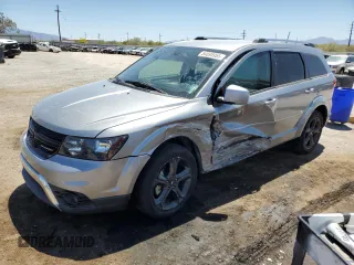 2019 Dodge Journey Crossroad z VIN 3C4PDCGG1KT797517, wystawiony jako Copart lot #54095955 z przebiegiem 40 186 mil mil oraz Szkoda całkowita • Salvage title. Historia ofert i sprzedaży dostępna na DreamBid. Obrazek 1.