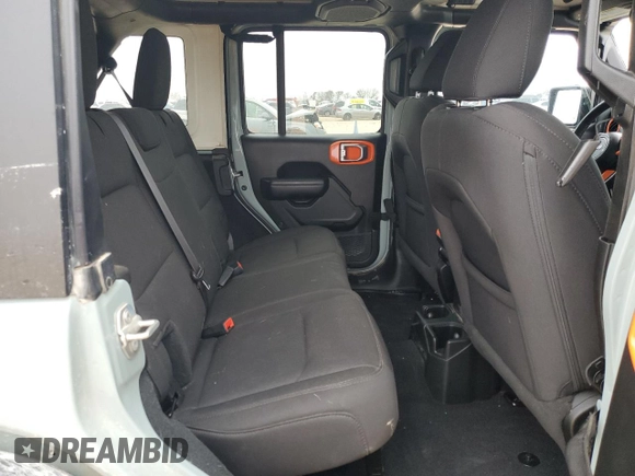 2023 Jeep Wrangler Willys with VIN 1C4HJXDN6PW664826, listed as a Copart auction lot 43116525 with 20,004 mi miles and Salvage Title. Bid and sale history available at DreamBid. Image 11.