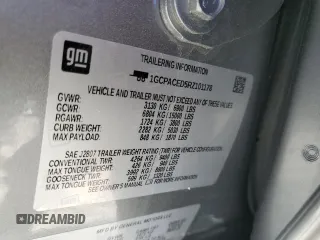 2024 Chevrolet Silverado 1500 LT with VIN 1GCPACED5RZ101178, listed as a Copart auction lot 83412754 with 32,864 mi miles and Non Repairable. Bid and sale history available at DreamBid. Image 12.