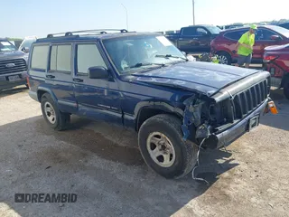 2001 Jeep Cherokee Sport with VIN 1J4FT48S01L522281, listed as a IAAI auction lot 41999570 with 261,698 mi miles and . Bid and sale history available at DreamBid. Image 1.