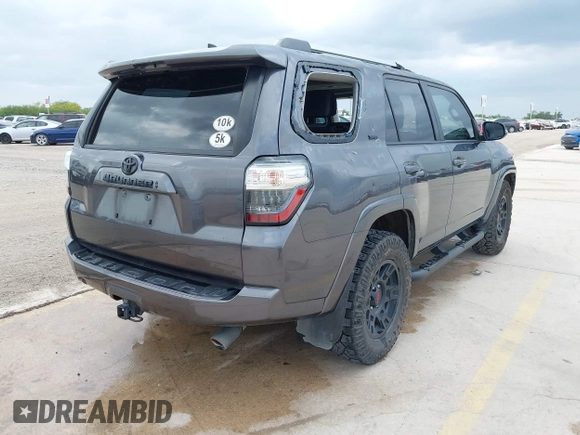 2020 Toyota 4Runner SR5 with VIN JTEZU5JR0L5214205, listed as a IAAI auction lot 42056527 with 159,814 mi miles and . Bid and sale history available at DreamBid. Image 4.