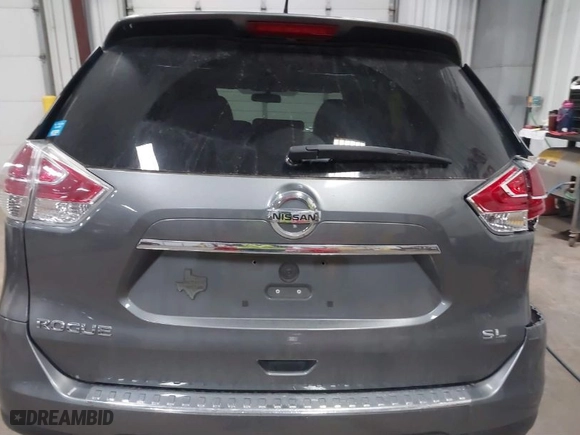 2016 Nissan Rogue SL with VIN 5N1AT2MT4GC850004, listed as a IAAI auction lot 41652721 with 200,650 mi miles. Bid and sale history available at carsss.com. Image 16.