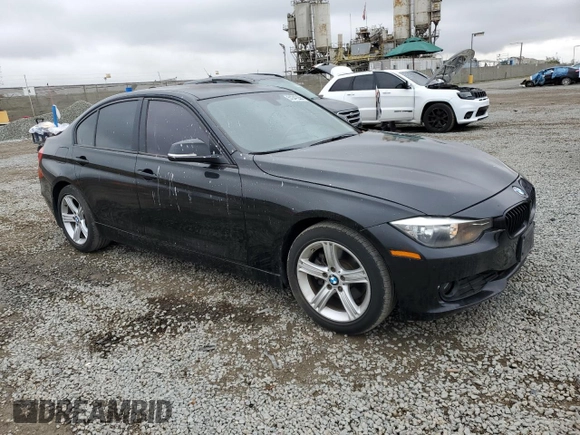 2015 BMW 3 Series 320i with VIN WBA3B1G55FNT05923, listed as a Copart auction lot 51342255 with 3,060 mi miles and Salvage Title. Bid and sale history available at carsss.com. Image 4.