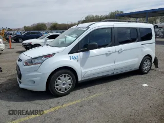 2016 Ford Transit Connect XLT z VIN NM0GE9F72G1241648, wystawiony jako Copart lot #48714445 z przebiegiem 99 565 mil mil oraz Szkoda całkowita • Salvage title. Historia ofert i sprzedaży dostępna na DreamBid. Obrazek 1.