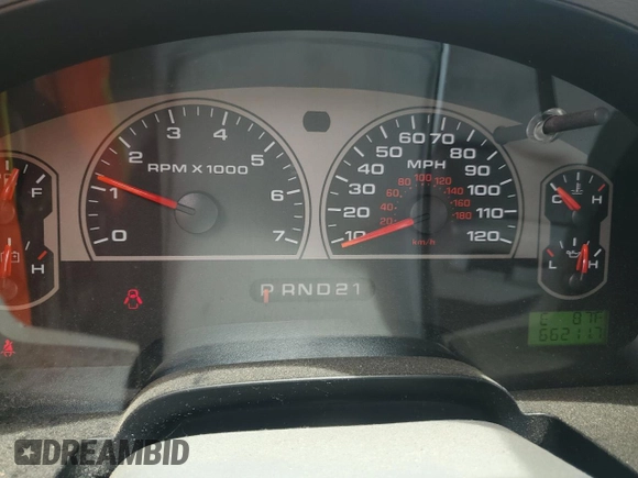 2008 Ford F-150 STX with VIN 1FTRX14W18FB34497, listed as a Copart auction lot 60402785 with 662,117 mi miles and Salvage title. Bid and sale history available at DreamBid. Image 9.