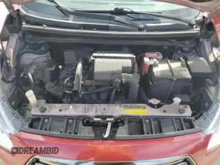 2017 Mitsubishi Mirage ES z VIN ML32F3FJ6HHF14527, wystawiony jako Copart lot #57297005 z przebiegiem 81 046 mil mil oraz Szkoda całkowita • Salvage title. Historia ofert i sprzedaży dostępna na DreamBid. Obrazek 11.