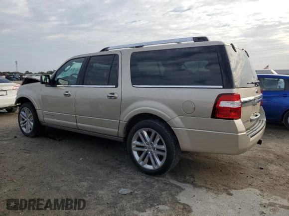 2017 Ford Expedition Max Platinum z VIN 1FMJK1LT3HEA20473, wystawiony jako Copart lot #79970094 z przebiegiem 146 638 mil mil oraz Szkoda całkowita • Salvage title. Historia ofert i sprzedaży dostępna na DreamBid. Obrazek 2.