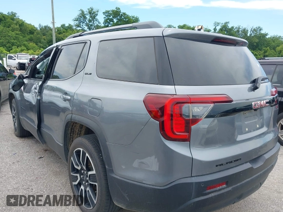 2021 GMC Acadia SLE z VIN 1GKKNKLA4MZ183807, wystawiony jako IAAI lot #42331798 z przebiegiem 120 721 mil mil oraz . Historia ofert i sprzedaży dostępna na DreamBid. Obrazek 3.