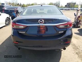 2015 Mazda 6 i Touring with VIN JM1GJ1T52F1216136, listed as a Copart auction lot 54016345 with 106,883 mi miles and Salvage Title. Bid and sale history available at carsss.com. Image 6.