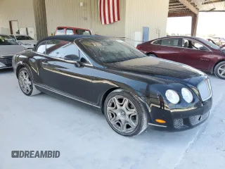2007 Bentley Continental GT with VIN SCBDR33W67C046016, listed as a Copart auction lot 54420935 with 60,090 mi miles and Salvage Title. Bid and sale history available at DreamBid. Image 4.