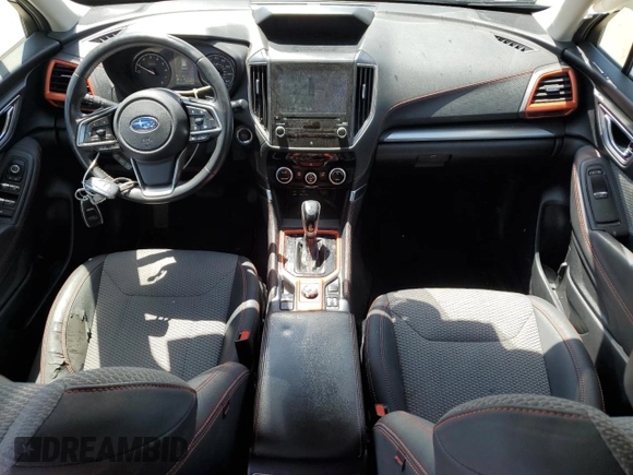 2021 Subaru Forester Special Sports with VIN JF2SKARC6MH497974, listed as a Copart auction lot 57363545 with 90,394 mi miles and Salvage title. Bid and sale history available at DreamBid. Image 8.