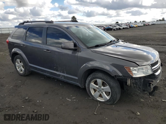 2015 Dodge Journey American Value with VIN 3C4PDCAB5FT728655, listed as a Copart auction lot 47074235 with 125,923 mi miles and Salvage Title. Bid and sale history available at DreamBid. Image 4.