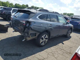 2021 Subaru Outback Touring XT with VIN 4S4BTGPDXM3156368, listed as a Copart auction lot 62634745 with 29,335 mi miles and Salvage title. Bid and sale history available at DreamBid. Image 3.