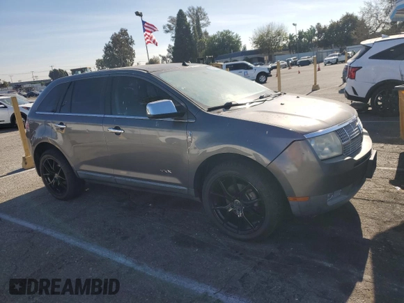 2009 Lincoln MKX with VIN 2LMDU68C59BJ07130, listed as a Copart auction lot 85334864 with 151,685 mi miles and Clean Title. Bid and sale history available at DreamBid. Image 4.