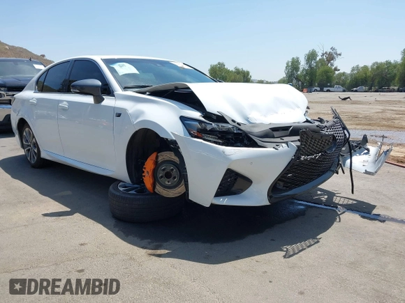 2018 Lexus GS F F with VIN JTHBP1BL6JA002525, listed as a IAAI auction lot 42087210 with 66,660 mi miles and . Bid and sale history available at DreamBid. Image 1.
