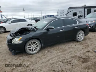 2011 Nissan Maxima SV z VIN 1N4AA5APXBC862711, wystawiony jako Copart lot #57661095 z przebiegiem 122 670 mil mil oraz Szkoda całkowita • Salvage title. Historia ofert i sprzedaży dostępna na DreamBid. Obrazek 1.